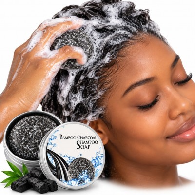 Shampoing Solide Charbon de Bambou 60 g | Senbonsplans
