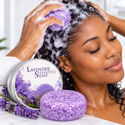 Lavender Bar Shampoo – Fresh Hair, Senegal