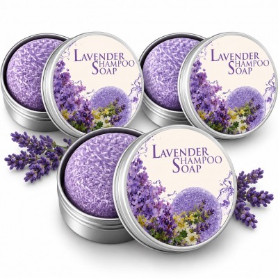 Lavender Bar Shampoo – Fresh Hair, Senegal
