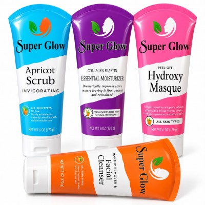 Super Glow 4-in-1 Face Care Set | Senbonsplans Dakar