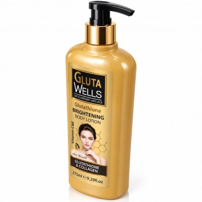 Lait corporel Gluta Wells glutathion 275 ml | Senbonsplans