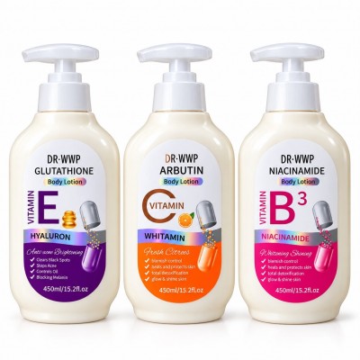 Lotion corporelle Niacinamide B3 DR·WWP 450 ml