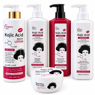 Kojic Acid Range Shampoo, Shower Gel, Lotion – Senegal