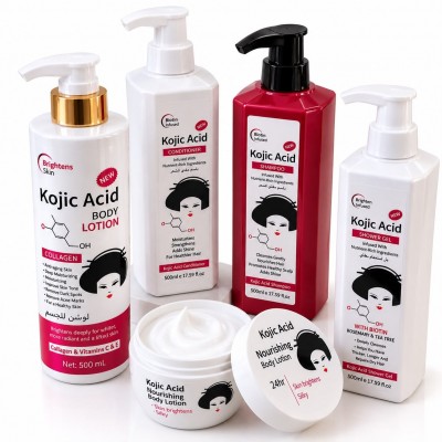 Kojic Acid Range Shampoo, Shower Gel, Lotion – Senegal