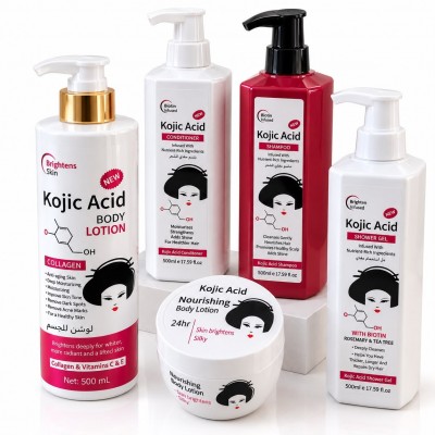 Kojic Acid Range Shampoo, Shower Gel, Lotion – Senegal