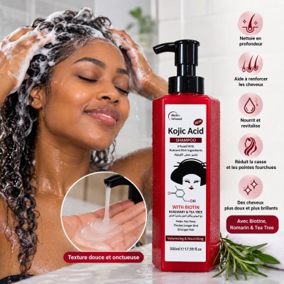 Gamme Kojic Acid Shampooing, Gel Douche, Lait – Sénégal