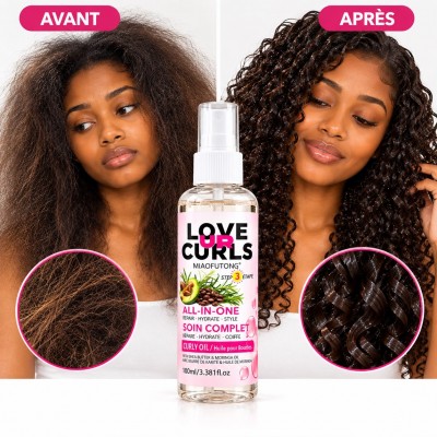LOVE UR CURLS Curly Oil Spray 100 ml – Senegal