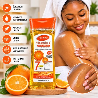 Huile Corps Vitamine C DR-WWP 200 ml | Sénégal