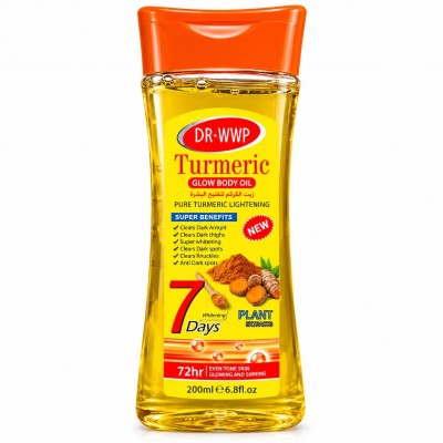 Huile Corporelle au Curcuma DR.WWP 200 ml