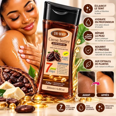 DR-WWP Cocoa Butter Body Oil 200ml | Senegal