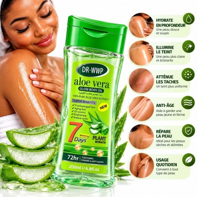 DR.WWP Aloe Vera Body Oil 200 ml | Senegal
