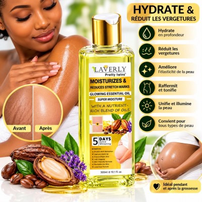 Laverly Moisturizing Stretch Mark Oil 300ml | Dakar