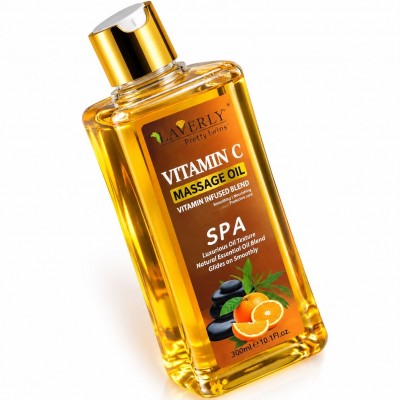 Laverly Vitamin C Massage Oil 300 ml bottle