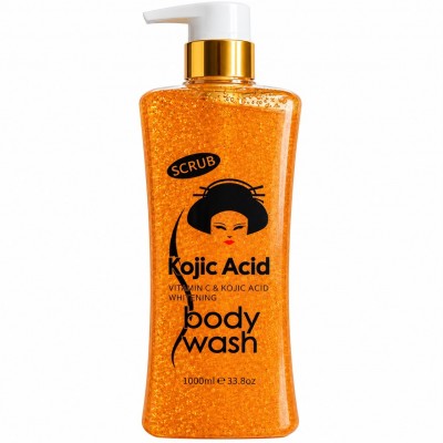 Gel Douche Gommant Acide Kojique 1 L | Dakar – Senbonsplans