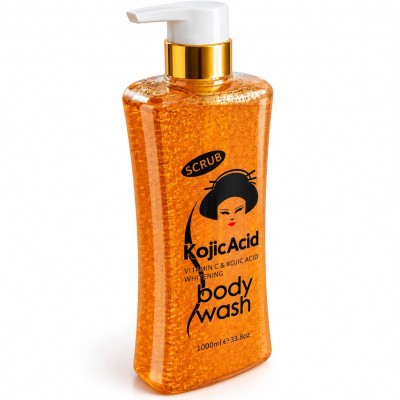Gel Douche Gommant Acide Kojique 1 L | Dakar – Senbonsplans