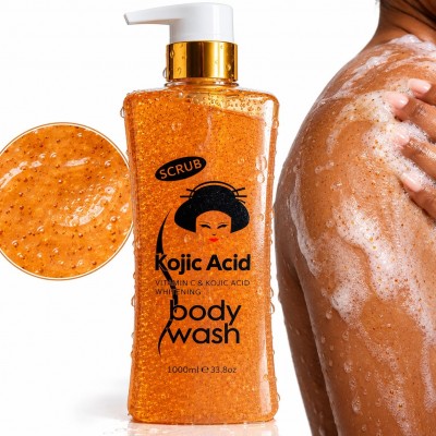 Kojic Acid Scrub Body Wash 1 L | Senbonsplans Dakar