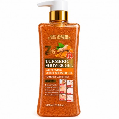 Turmeric Exfoliating Shower Gel 1L | Senbonsplans
