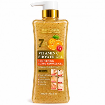 Gel Douche Vitamine C Gommant 1 L | Senbonsplans