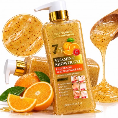 Vitamin C Exfoliating Shower Gel 1L | Senbonsplans