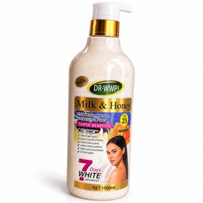 DR·WWP Milk & Honey Shower Gel 1000 ml | Senegal