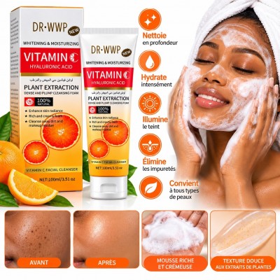 Mousse Nettoyante Visage Dr. WWP Vitamine C 100 ml