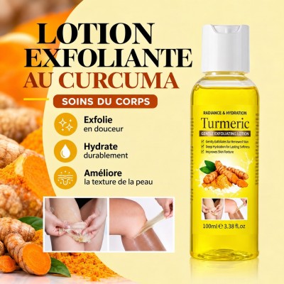 Lotion Exfoliante au Curcuma 100 ml | Dakar – Senbonsplans