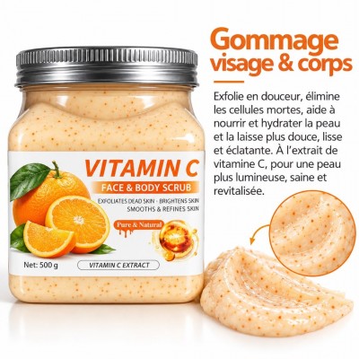 Face & Body Scrub 500g – 10 Scents | Dakar