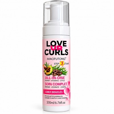 Mousse Boucles LOVE UR CURLS 200 ml, Soin Complet – Sénégal