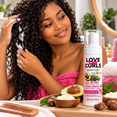 LOVE UR CURLS Curl Foam 200 ml, All-in-One – Senegal