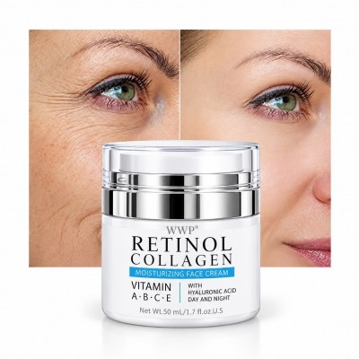 Crème Visage Retinol Collagen WWP 50 ml, Hydratante – Sénégal