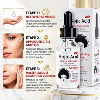 Sérum Acide Kojique 30ml – Taches & Éclat | Dakar