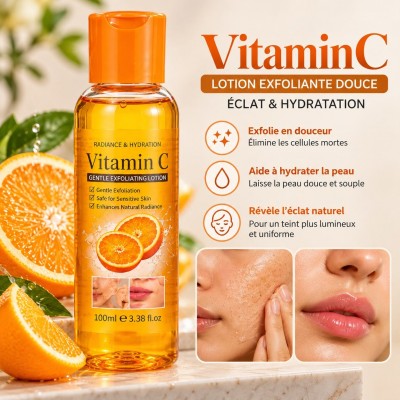Lotion Exfoliante Visage Vitamine C DR·WWP 100 ml