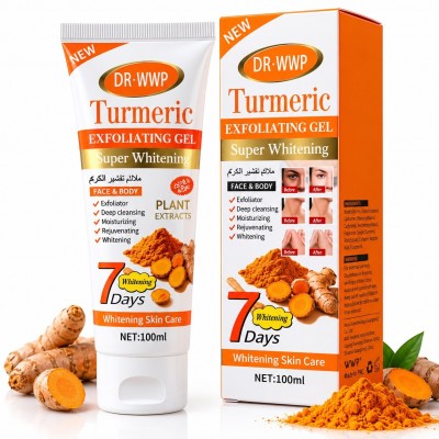 DR.WWP Turmeric Exfoliating Gel Face & Body 100 ml