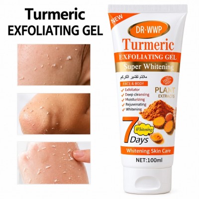 DR.WWP Turmeric Exfoliating Gel Face & Body 100 ml