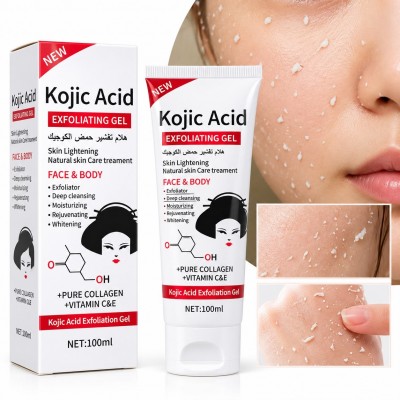 Gel Exfoliant Acide Kojique 100ml Visage & Corps | Dakar