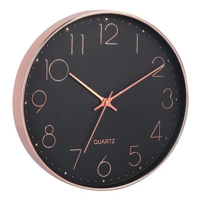 Horloge Murale Silencieuse 30 cm | Décoration Maison - Dakar Sénégal