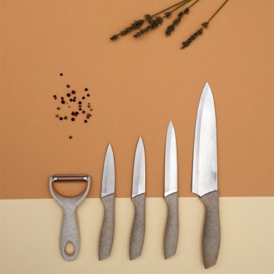 Coffret 4 Couteaux + Éplucheur | Cuisine - Dakar Sénégal