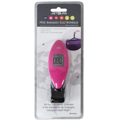 Pèse-bagages numérique portable 40 kg