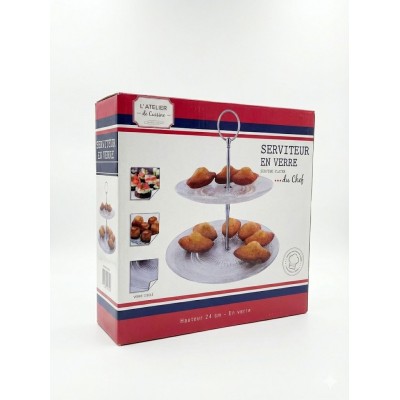 Serviteur en verre