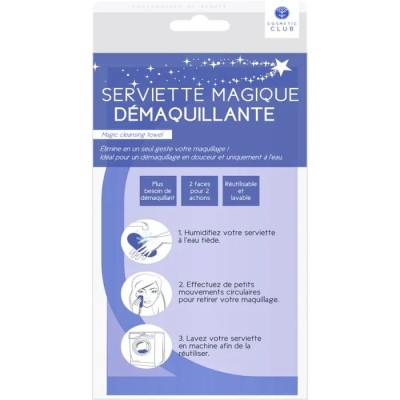 Serviette Microfibre Démaquillante