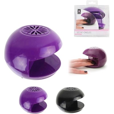 Portable Compact Purple Nail Dryer – Fast Drying