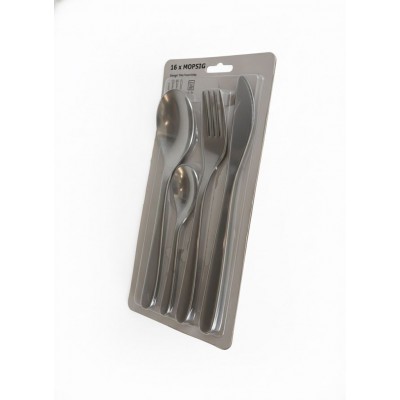 Ensemble de Couverts Ikea Mopsig – 4 Types, Finition Argentée