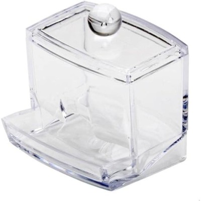 Clear Cotton Swab Dispenser – Bathroom Storage