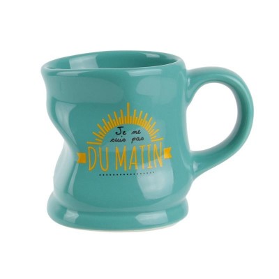 Distorted Ceramic Mug – Funny Messages
