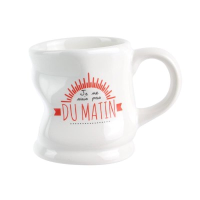 Distorted Ceramic Mug – Funny Messages