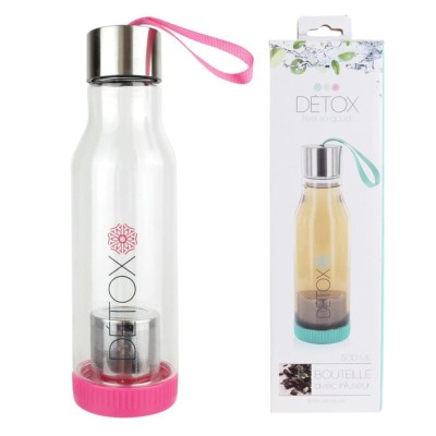 Glass Infuser Water Bottle – Detox Drinks