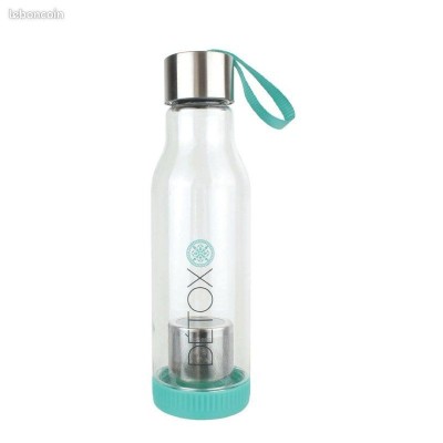 Glass Infuser Water Bottle – Detox Drinks