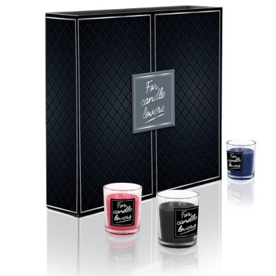 Coffret 12 Bougies Parfumées "For Candle Lovers"