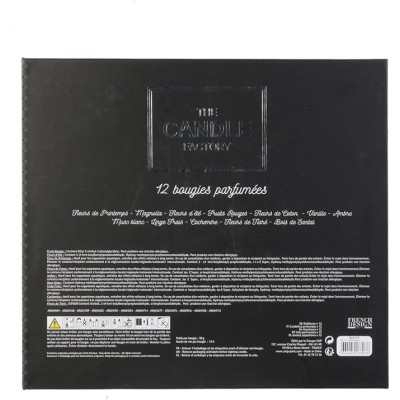 Coffret cadeau 12 bougies parfumées For Candle Lovers