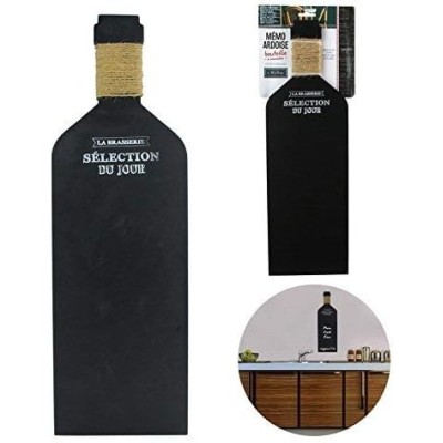 Ardoise Mémo Forme Bouteille 55x68cm – Déco Cuisine | Senbonsplans Dakar